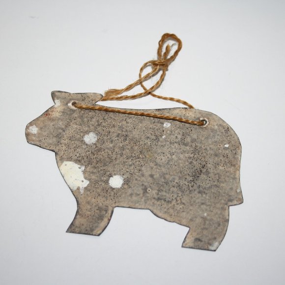 🐄 American Flag Cow Ornament · 4.75" Long - Picture 2 of 4